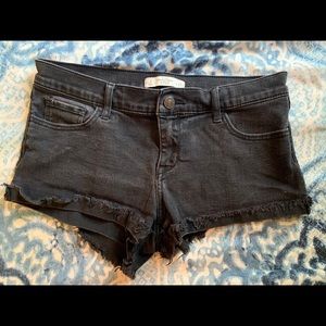 Abercrombie & Fitch low rise jean shorts